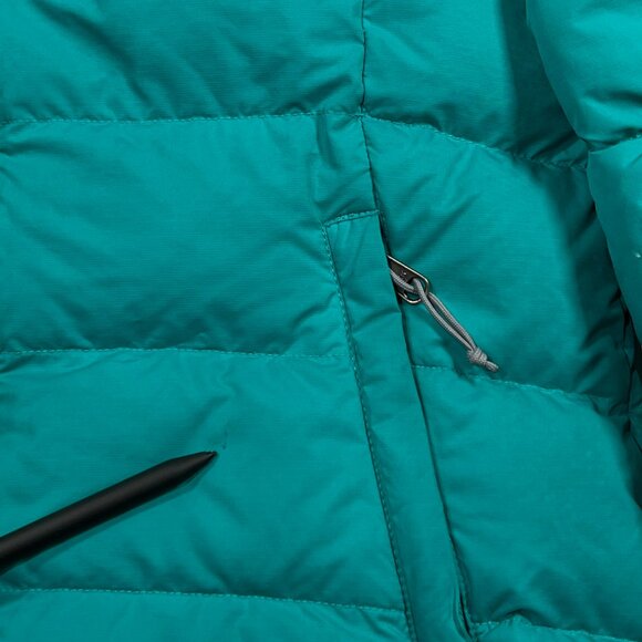 The North Face Womens Nuptse 2 Jacket Small Green 700 Down Winter Puffer Coat - Picture 5 of 14